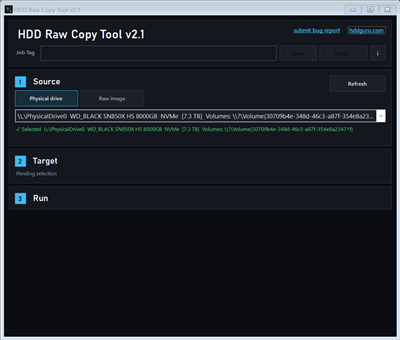HDD Raw Copy Tool v2.1